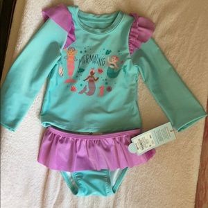 New with tags two piece swimsuit.